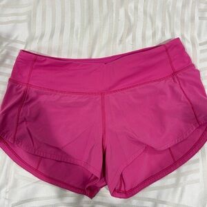 Lululemon | Pink Speed Up Low-Rise Lined 2.5’’